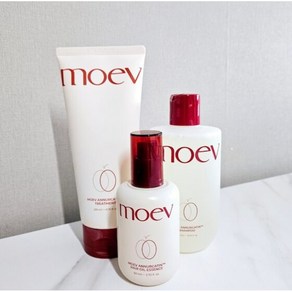[단독기획!] 모에브 아누카틴 샴푸 300ml+트리트먼트 200ml+오일 에센스 80ml (본사정품!) 한예슬pic! 맥주효모 두피관리 하트페어링 MOEV ANNURCATIN, 1개