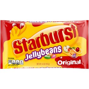 STARBURST 오리지널 부활절 젤리빈 쫄깃한 캔디 14온스 가방, 1개, 397g