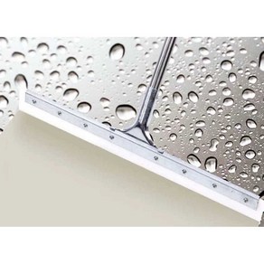 바닥 물 제거 물밀대 청소 스퀴지 실리콘 대형 창문 밀대 고무 80cm, 11. 40cm 이중 스펀지 세트, 1개