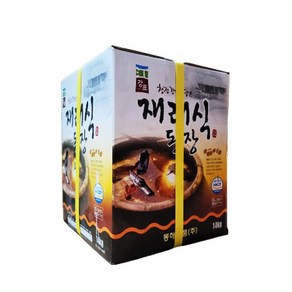 동해식품 강표 재래식된장14kg 진한된장 검은된장 고깃집 숙성 된장