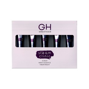 GH 그레이트헤어 스팀 클리닉 스칼프 헤어에센스 노워시 트리트먼트 15ml 5