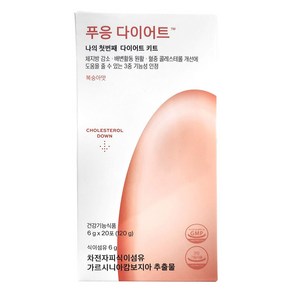 닥터블릿 푸응 다이어트 복숭아맛 차전자피 식이섬유 가르시니아