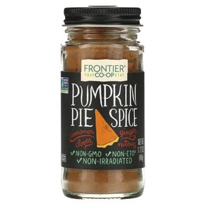 프론티어 호박 파이 스파이스 조미료 49g Fontie Co-op Pumpkin Pie Spice, 1개