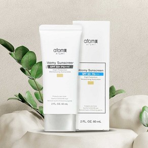 애터미 선크림 베이지 SPF50+ PA+++, 60ml, 2개