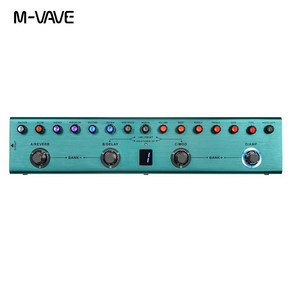 M-vave 탱크-G 기타 멀티 이펙트 페달 36 프리셋 9 프리앰프 슬롯 밴드 EQ8 IR 캡 변조 지연 리버브 효과, 01 TANK-G