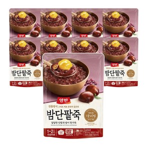 동원 양반 밤단팥죽 420g x 8개 파우치죽