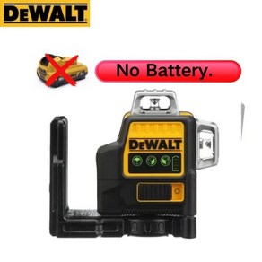 DEWALT 레이저 레벨 셀프 녹색 빔 12V 최대 리튬 이온 배터리 DW089LG 라인 3x360 도