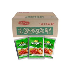 신동원식품 서양고추냉이믹스10g 와사비믹스, 10g, 600개