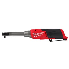 밀워키 12V FUEL 하이스피드 롱리치 임팩트 라쳇 1/4인치 베어툴 M12 FHIR14LR-0, 1개