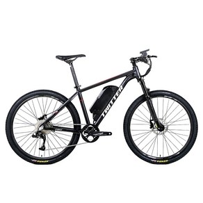 트위터전기자전거 E5후륜구동 RS10단350W10A AIR FORK 27.5인치 85%박스배송, 17cm, 블랙레드, 1개