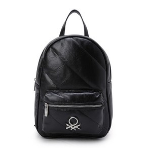 베네통 logo leathe knapsack 62IZDY06H100