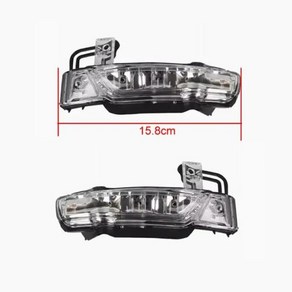 지프 그랜드 체로키 2014-2021 자동차 액세서리 백미러 방향 지시등 사이드 미러 방향 지시등, 2PCS left and ight, 1개, 3) 2PCS left and ight