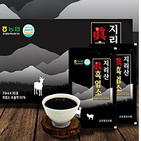 금산홍삼조합 지리산 진 흑염소, 30개, 70ml