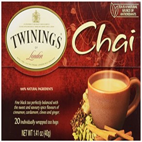 Twinings Tea Chai Tea 20 ct 트와이닝스 티 차이티 20ct