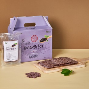 정가네 쌀 흑미 스넥 포켓 누룽지, 1박스, 500g