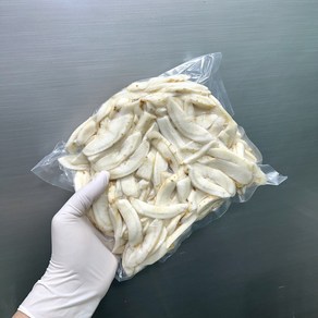 수입산 어슷 우엉 8kg (1kg x 8봉) 중국산 우엉 슬라이스 편, 8개