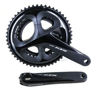 SHIMANO 바이크 크랭크 셋 자전거 교체 시마노 105 FC-R7000 크랭크세트, 243587Standad, 52 / 36 teeth, 1개