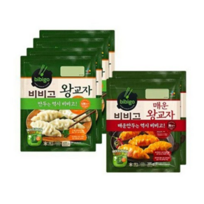 비비고 왕교자 455g x 4봉 + 매운왕교자 385g 2봉 - 추천