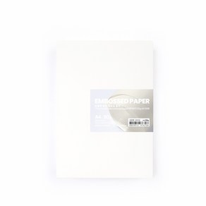 PapePhant 도톰한 양면 엠보싱 용지(double-sided embossed pape)(M2), 아이보리 120g A4 50매