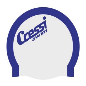 Cessi Bi-Colo Silicone Cap blue/silve Cessi 바이컬러 실리콘 캡 블루/실버, 1개, Silve/Blue