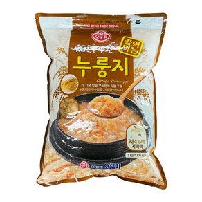 오뚜기 옛날 구수한 끓여먹는 누룽지, 3kg, 1세트