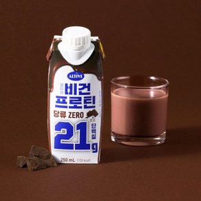 얼티브 비건프로틴 초코 250ml x18입 (유통기한 2023-12-12)