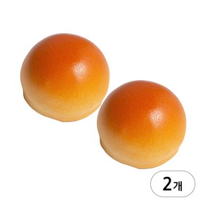 [데코봉봉] 모닝빵 모형 2개 음식 리얼 모조 베이커리 카페