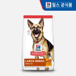 힐스 강아지사료 어덜트 6+ 라지브리드 치킨 12kg, 닭, 1개