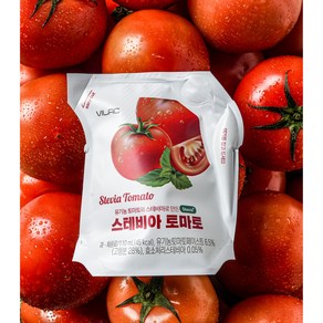 비락 스테비아 토마토 주스, 24개, 110ml