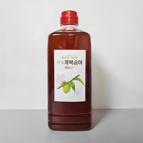 시골장터 개복숭아 액기스 1000ml 발효액 효소 엑기스 원액 대용량, 1L, 1개