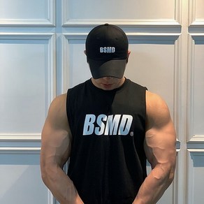 비스트모드 BSMD 2color 와이드 남자 헬스나시 트레이닝복 민소매 짐웨어 028