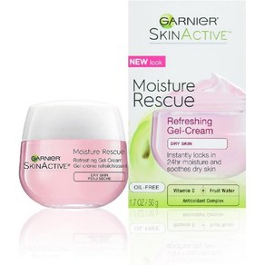 (캐나다 직송) Ganie 모이스처 레스큐 리프레싱 젤 크림건조 피부 24시간 수분 50g 2개 Ganie Moistue Rescue Refeshing Gel-Ceam