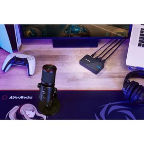 AVeMedia LIVE STREAMER MIC 350 USB 접속 플러그 앤 플레이 대응 고성능 콘덴서 마이크 AM350 SP1109, 상세페이지 참조, 상세페이지 참조