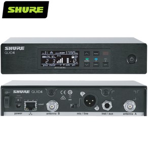 SHURE(슈어) QLXD4 무선마이크 수신기