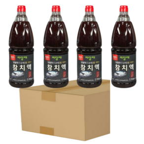 미담채 참치액 2.15kg 반박스 고급형 참치액젓, 4개