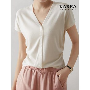 카라 KARRA 배트윙버튼가디건 A4M1596