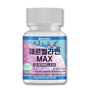 식약청 퀘르세틴 브로멜라인 퀘르멜라인 600mg 60정 케르세틴