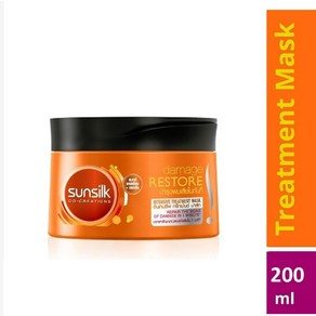 썬실크 데미지 리스토어 트리트먼트 크림 Sunsilk Teatment, 1개, 200ml