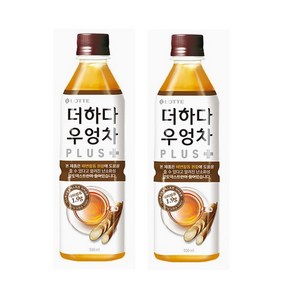 롯데칠성 더하다 플러스 헛개차, 500ml, 12개