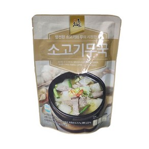 차오름푸드 소고기무국 500g 실온 레토르트 즉석 간편