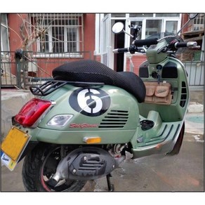 VESPA 베스파 GTS300 프리마베라 스프린트 125 여름 메쉬 쿨 시트 커버, 프리마베라/스프린트 125, 1개