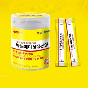 코오롱제약 락토메디 생유산균 30p, 60g, 6개