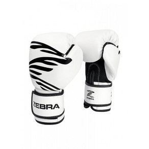 지브라 복싱 글러브 - [ZFTG01] ZEBRA FITNESS Taining Gloves white /권투 킥복싱 무에타이 MMA 종합격투기, 1개