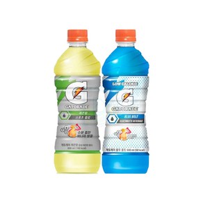 게토레이 레몬 600ml 12개 + 게토레이 블루볼트 600ml 12개 총 24개