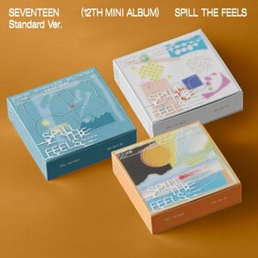 케이팝 세븐틴 앨범 미니12집 SPILL THE FEELS 스필더필스 일반반 연예인굿즈, 랜덤1종