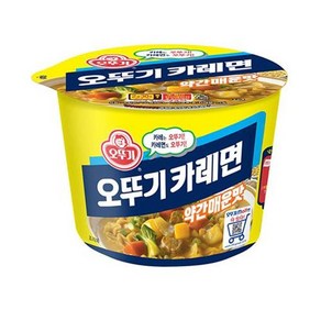 오뚜기 오뚜기카레면 용기 110G 자취템 아침식사대용 가정식백반 기사식당, 1개