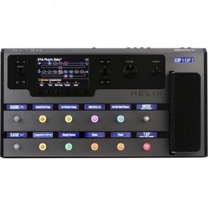 Line 6 Helix 기타 멀티 이펙트 플로어 프로세서 - 스페이스 그레이, Line 6 Helix 기타 멀티 이펙트 플로어 프로세, 1개