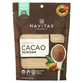 Navitas Oganics 카카오 파우더 8 oz(227g), 227g, 1개