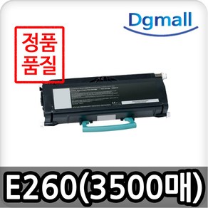 포스앤토너 렉스마크호환용 재생토너 E260dn E360dn E460dn E260A11P, 1개