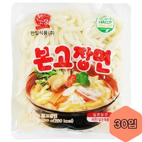 한일식품 본고장면 우동사리면, 200g, 30개